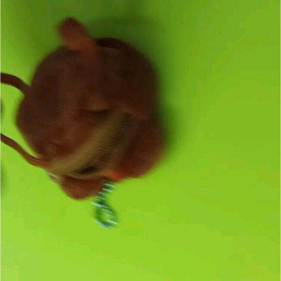 Nontan Kuma-san character Mini Pouch keychain - Picture 4 of 7